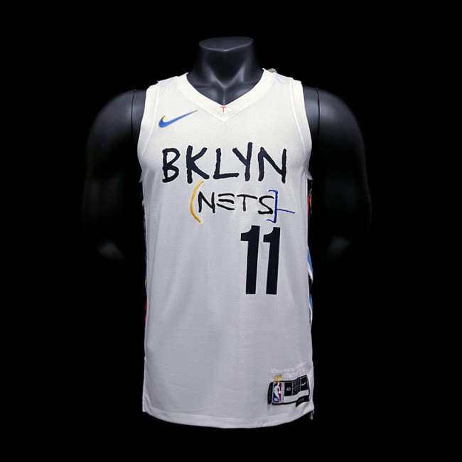 Kyrie Irving Brooklyn Nets City Edition Swingman Jersey White