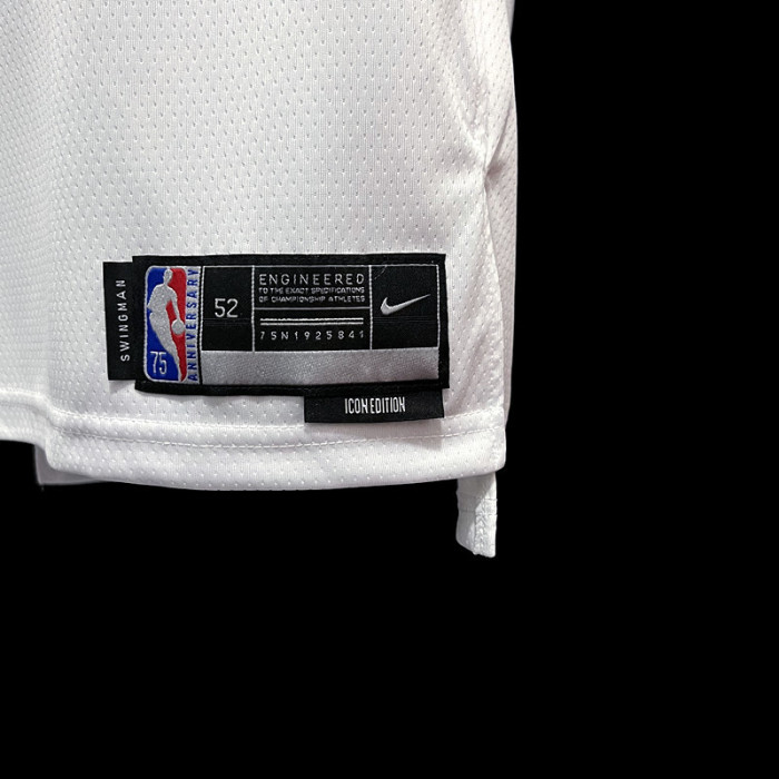 Michael Jordan Chicago Bulls Association Edition Swingman Jersey White
