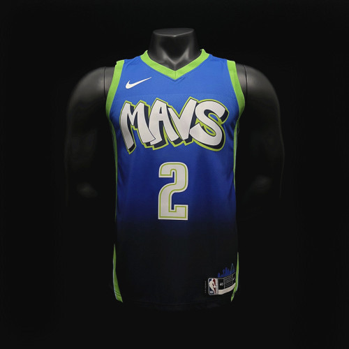 Kyrie Irving Dallas Mavericks City Edition Swingman Jersey Blue