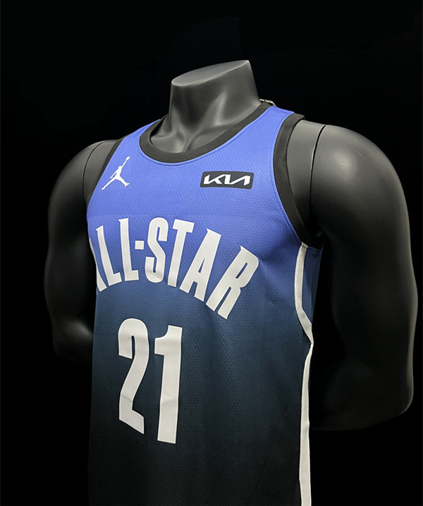 Joel Embiid 2023 All-Star East Swingman Jersey Gradient