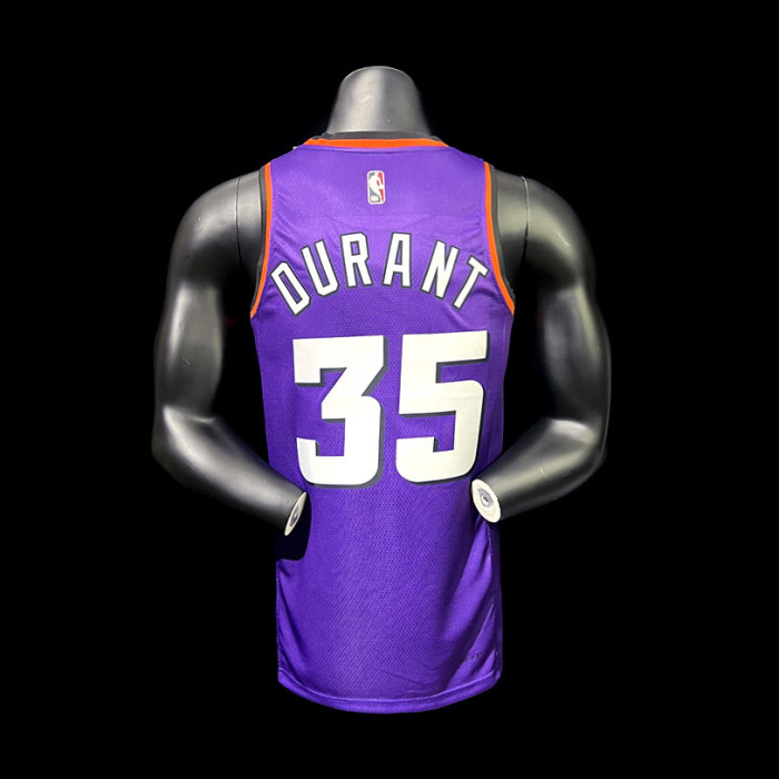 Kevin Durant City Phoenix Suns Classic Edition Swingman Jersey Purple