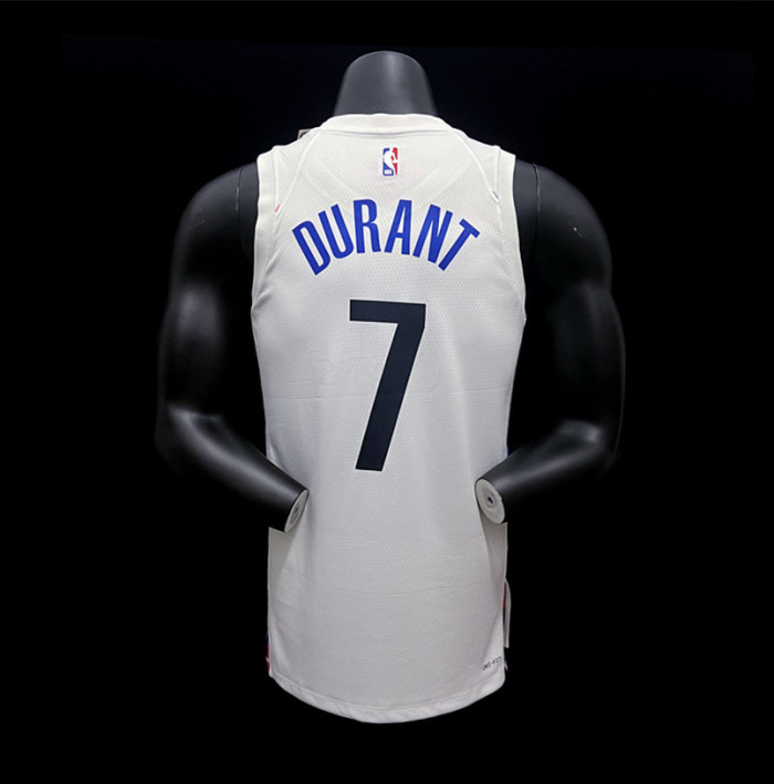 Kevin Durant Brooklyn Nets City Edition Swingman Jersey White