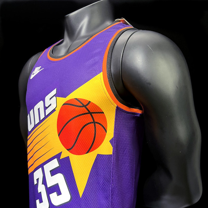 Kevin Durant City Phoenix Suns Classic Edition Swingman Jersey Purple
