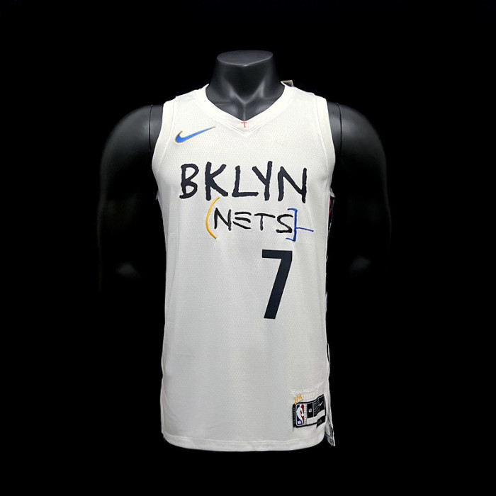 Kevin Durant Brooklyn Nets City Edition Swingman Jersey White