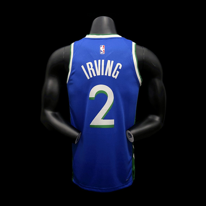 Kyrie Irving Dallas Mavericks City Edition Swingman Jersey Blue