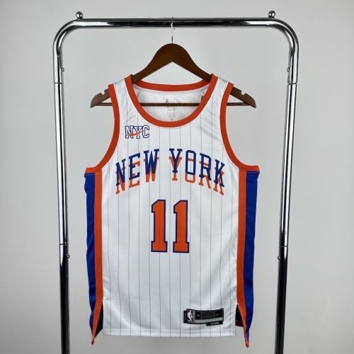 Jalen Brunson New York Knicks City Edition Swingman Jersey 24/25