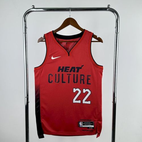 Jimmy Butler Wade Miami Heat City Edition 24/25 Swingman Jersey Red