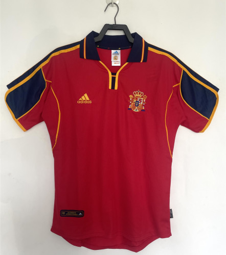 Spain Euro 2000 Home Retro Jersey