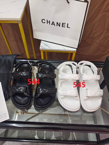 flat sandals shoes,with box, size 35-40, SS60-544-545