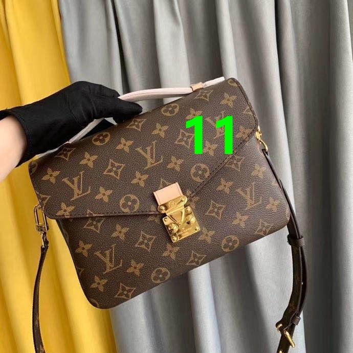 canvas and leather bag,top quality, no box,with dust bag size 25X19X9cm, B150-11