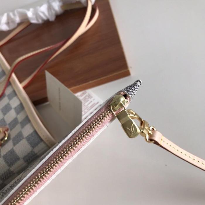 canvas leather neverfull bag ,AAAAA ,size PM , MM ,GM ,no box, B130-9