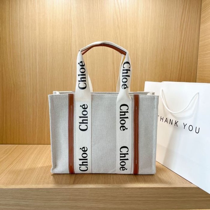 canvas bag , budget,  no box , size 38X26X8cm, B20-131-132