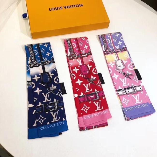 Silk scarf, hair tie , NO BOX, size 8-120cm, SF15-231-233