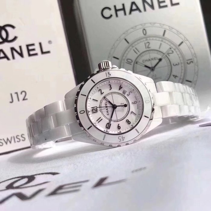 Men and women couple watches, quartz electronic watches, ceramic watches，size : Man 38mm， Women 33mm