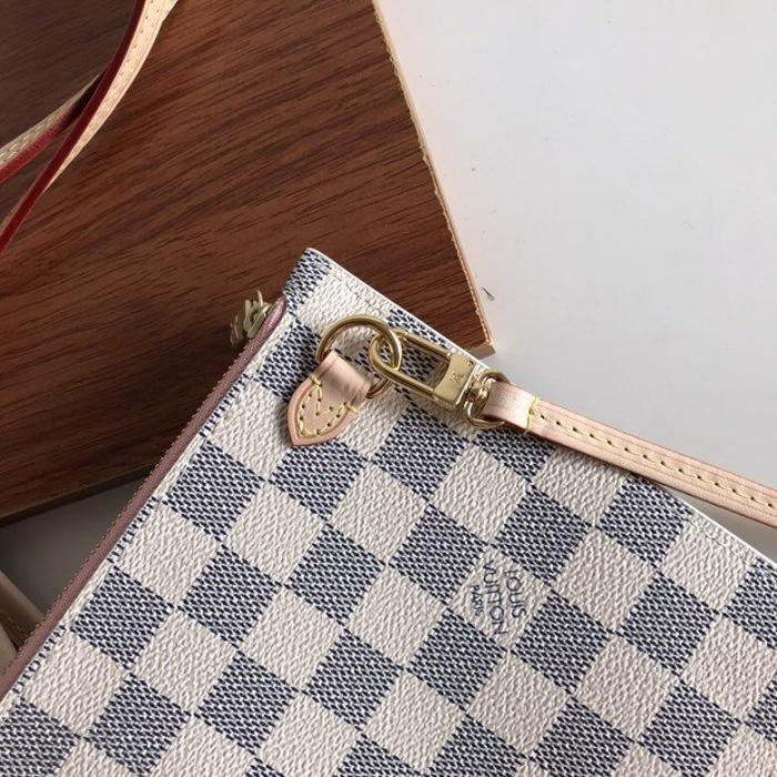 canvas leather neverfull bag ,AAAAA ,size PM , MM ,GM ,no box, B130-9