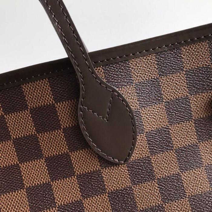 canvas leather neverfull bag ,AAAAA ,size  PM , MM ,GM ,no box, B130-5
