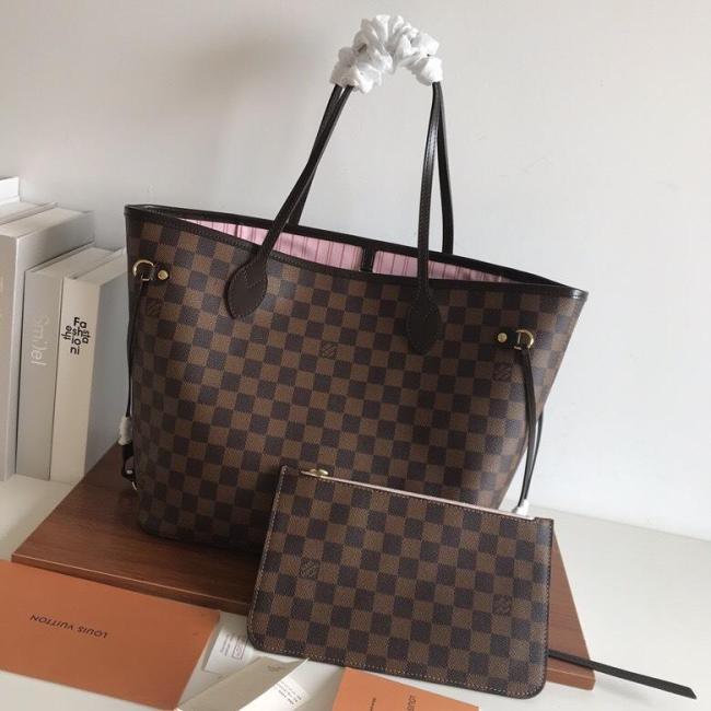 canvas leather neverfull bag ,AAAAA ,size  PM , MM ,GM ,no box, B130-6
