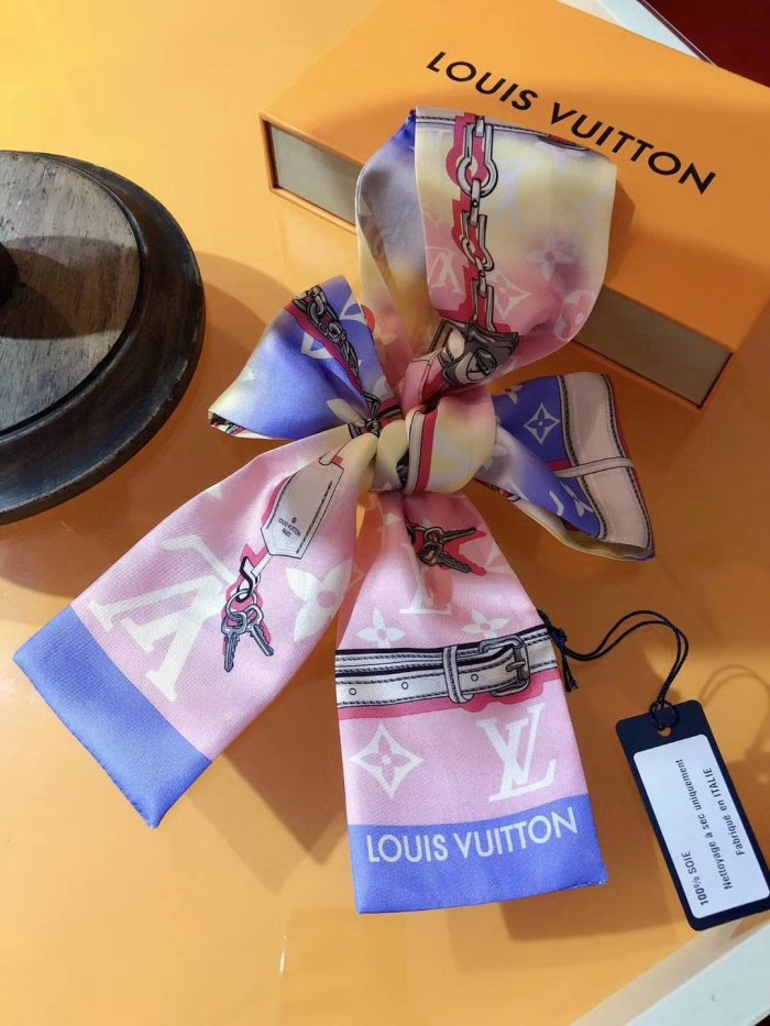 Silk scarf, hair tie , NO BOX, size 8-120cm,  SF15-231-233