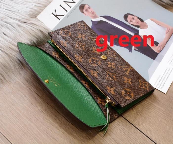 split leather wallet purse , size 21-10cm,  B17-0-lOVE1001