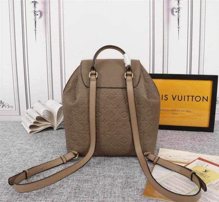 canvas and leather bag,top quality, no box,with dust bag size 27.5-33-14cm, B110