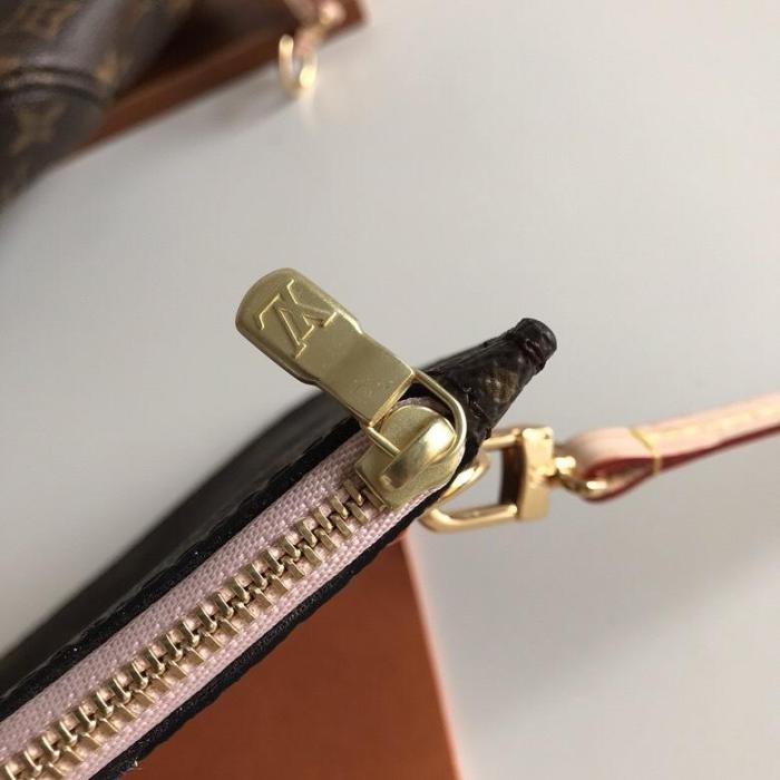 canvas leather neverfull bag ,AAAAA ,size  PM , MM ,GM ,no box, B130-7