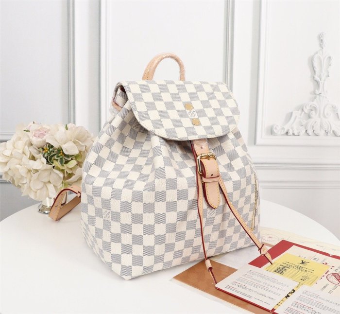 canvas and leatherbag ,top quality ,no box,with dust bag size 30-31-18cm,B110