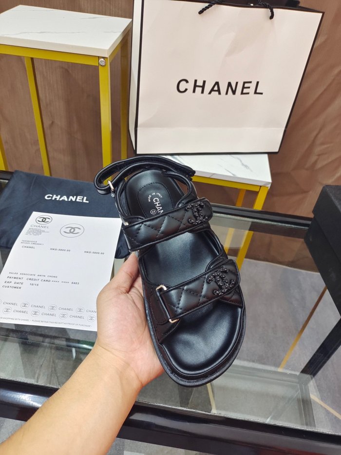 flat sandals shoes,with box, size 35-40, SS60-544-545