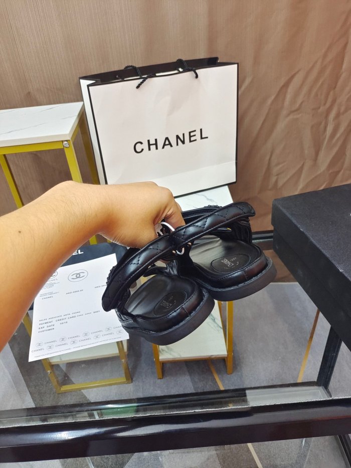 flat sandals shoes,with box, size 35-40, SS60-544-545