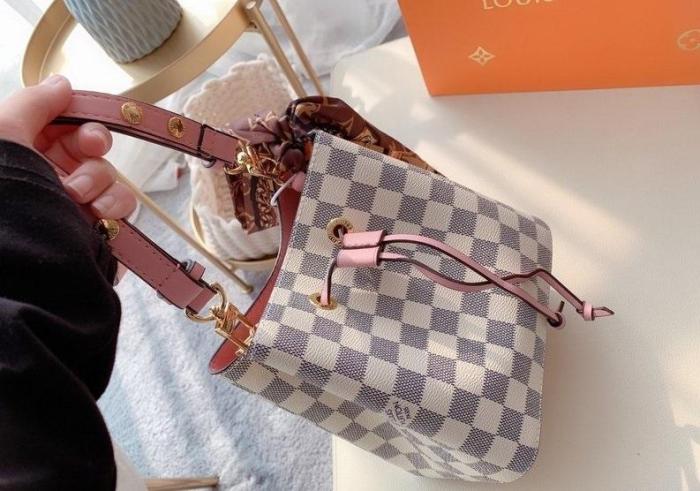 split leather bag purse , size: 25cm, no box,with scarf,  AAA, B68-4070