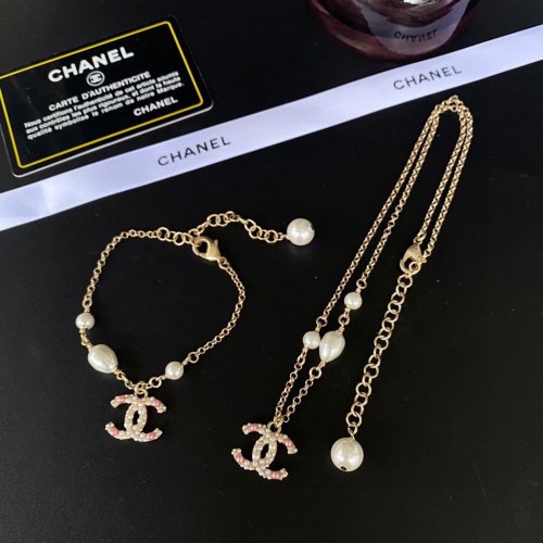 necklace bracelet set jewelry ,with box,  J25