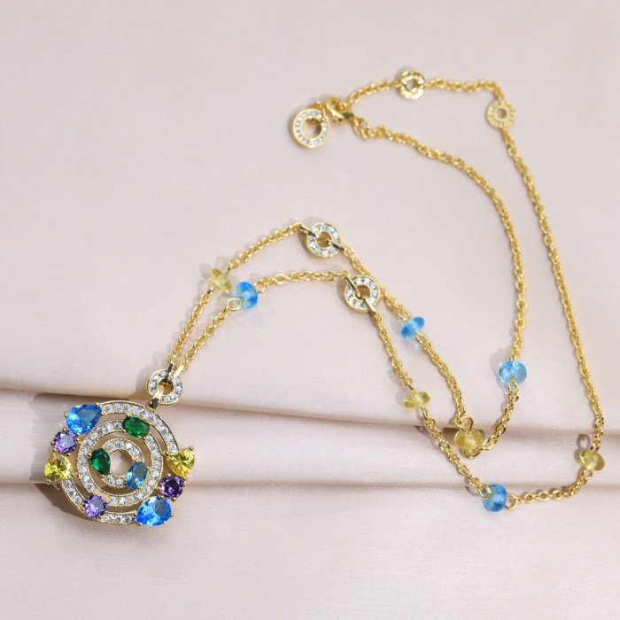 necklace jewelry ,with box,  J38
