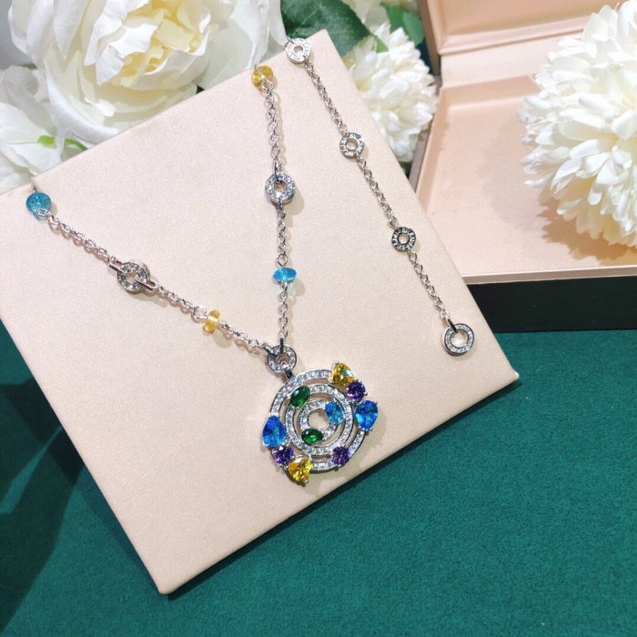 necklace jewelry ,with box,  J38