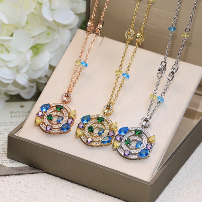 necklace jewelry ,with box,  J38