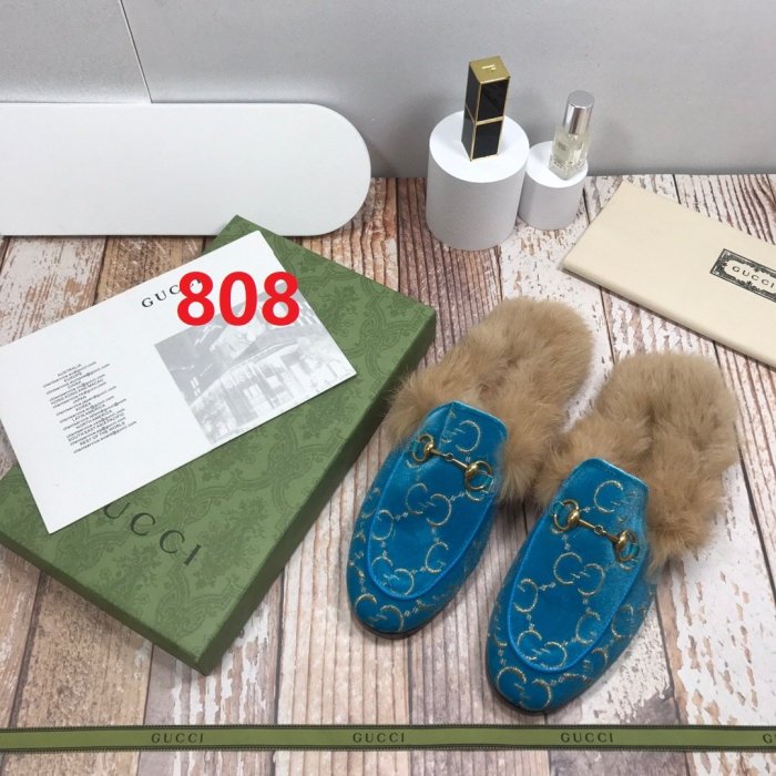 flat fur shoes, size 35-44, with box, SS70-808