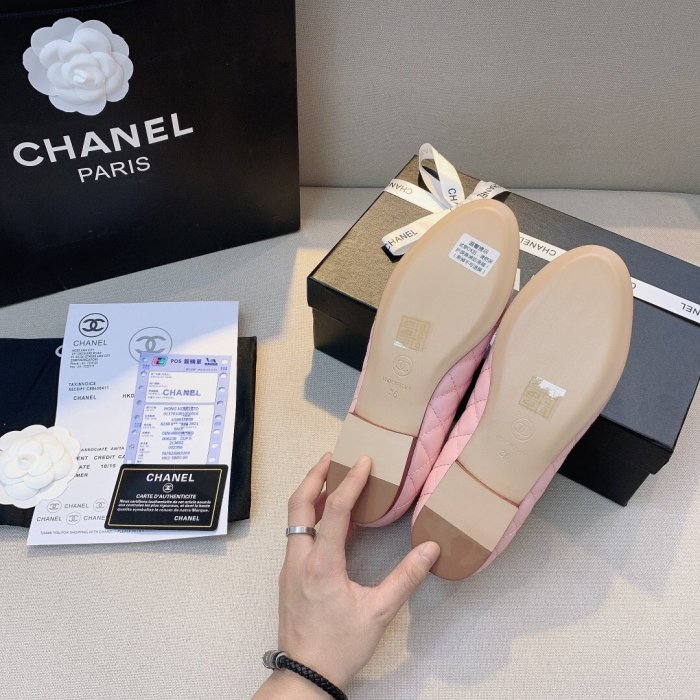 women flat ballet shoes, size 35-42,  with box, SS50-785