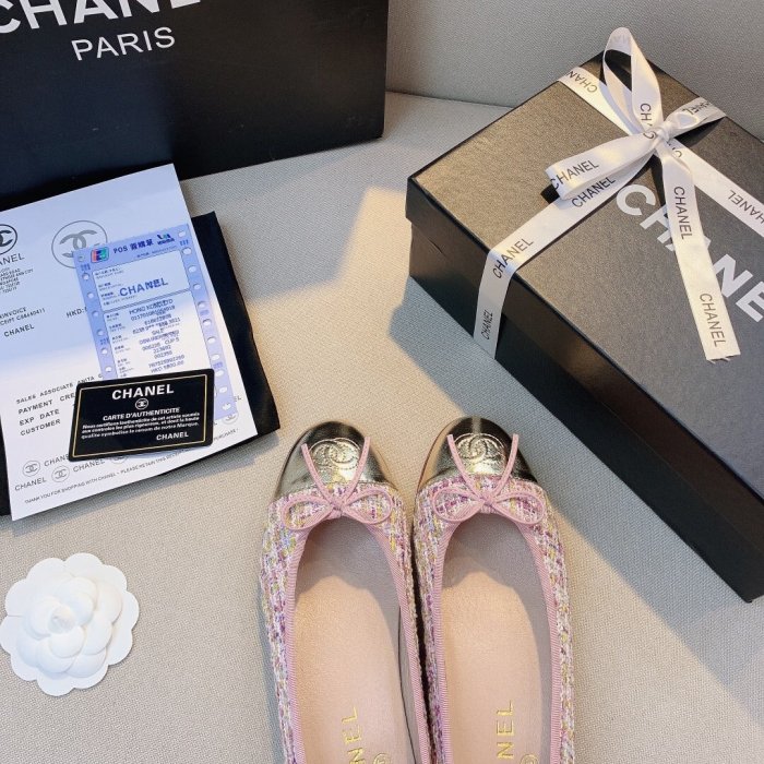 women flat ballet shoes, size 35-42,  with box, SS50-775