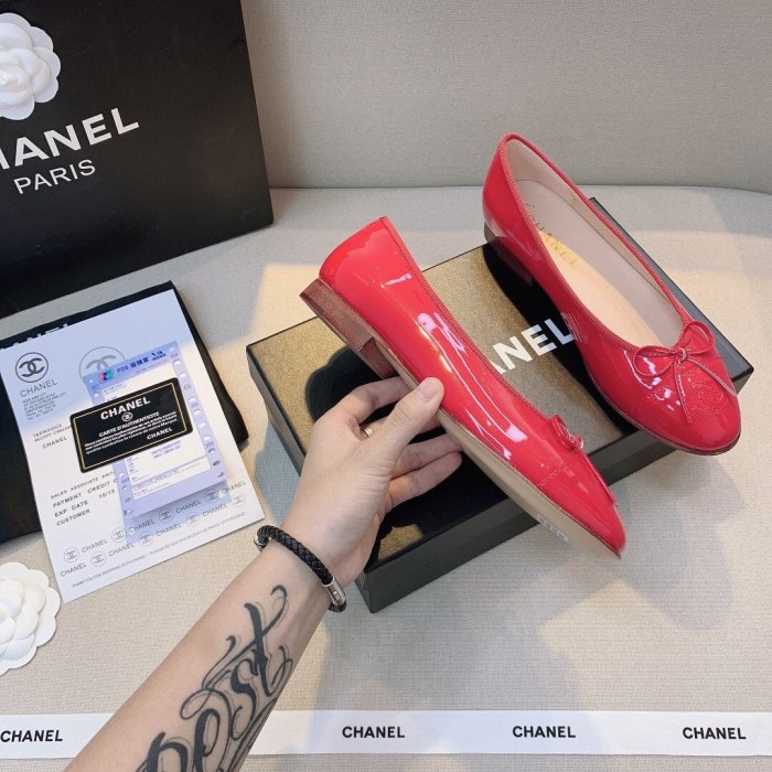 women flat ballet shoes, size 35-42,  with box, SS50-769