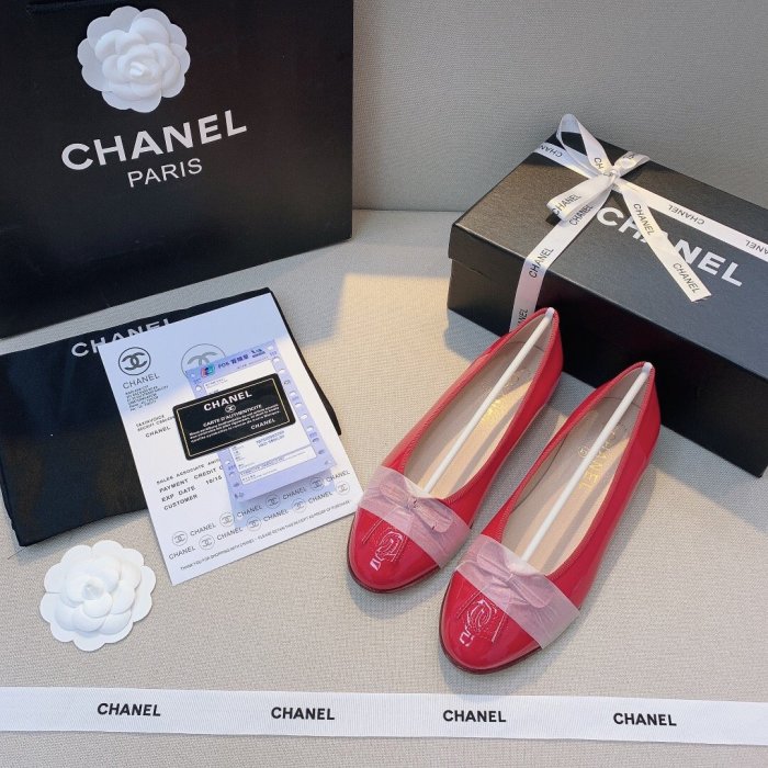 women flat ballet shoes, size 35-42,  with box, SS50-769
