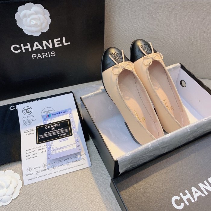 women flat ballet shoes, size 35-42,  with box, SS50-772