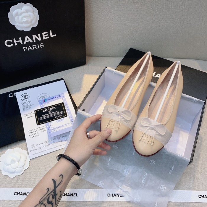 women flat ballet shoes, size 35-42,  with box, SS50-768