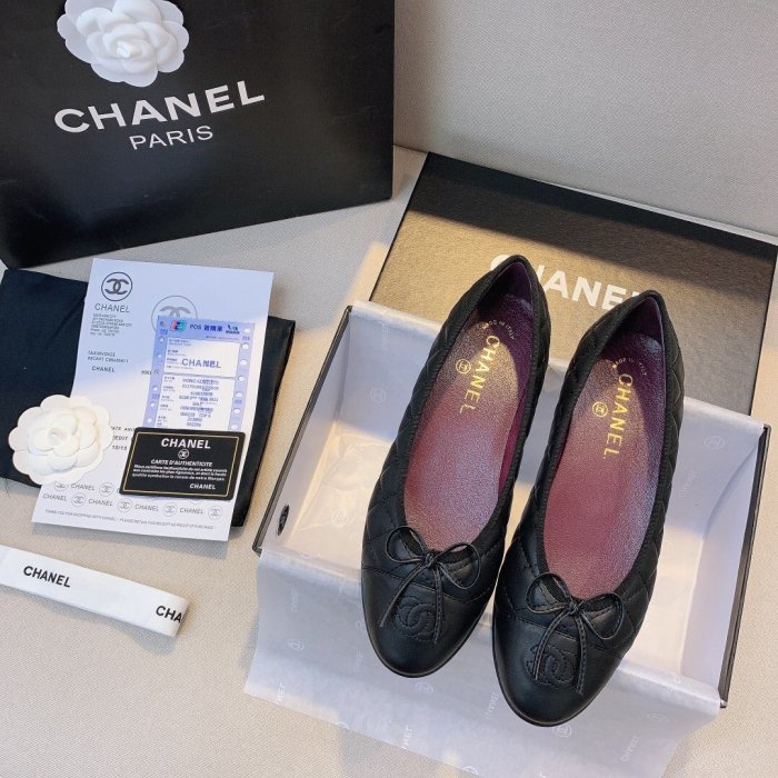 women flat ballet shoes, size 35-42,  with box, SS50-781