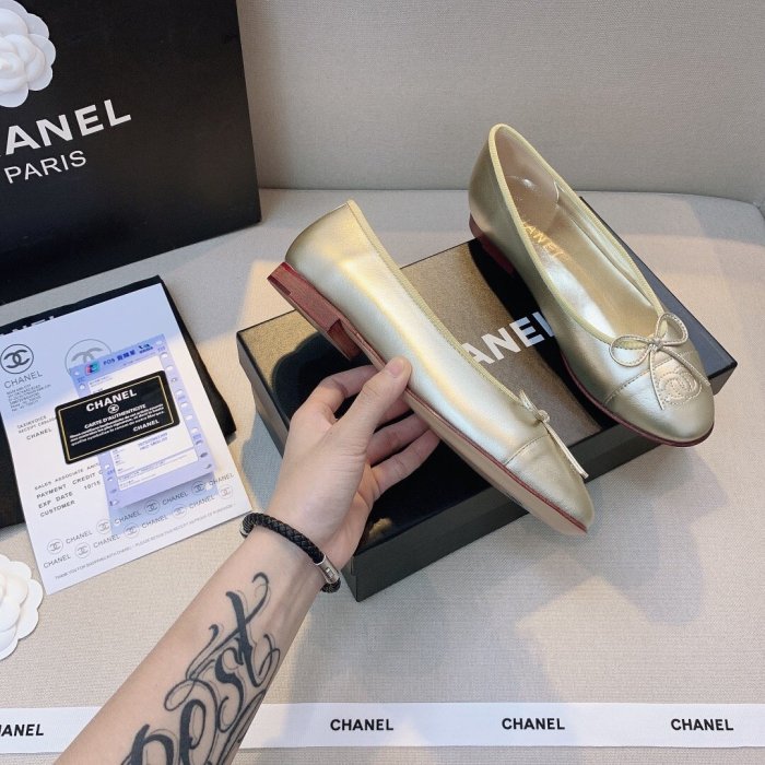 women flat ballet shoes, size 35-42,  with box, SS50-774