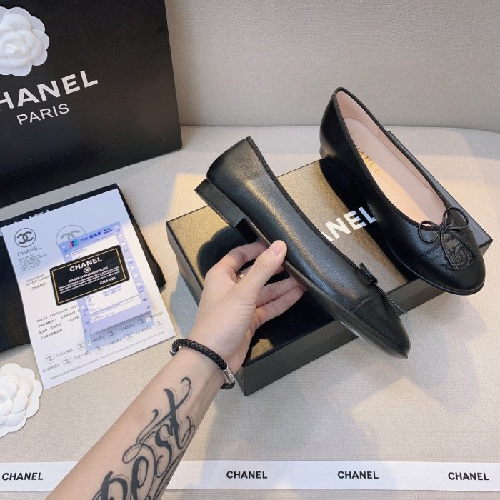 women flat ballet shoes, size 35-42,  with box, SS50-773