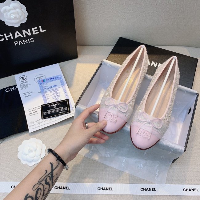 women flat ballet shoes, size 35-42, with box, SS50-763