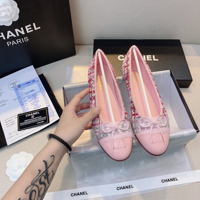 women flat ballet shoes, size 35-42,  with box, SS50-789