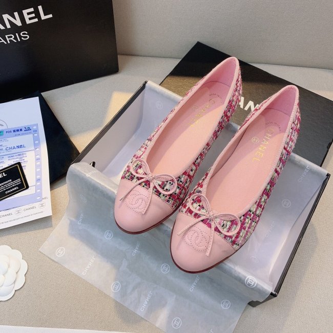 women flat ballet shoes, size 35-42, with box, SS50-789