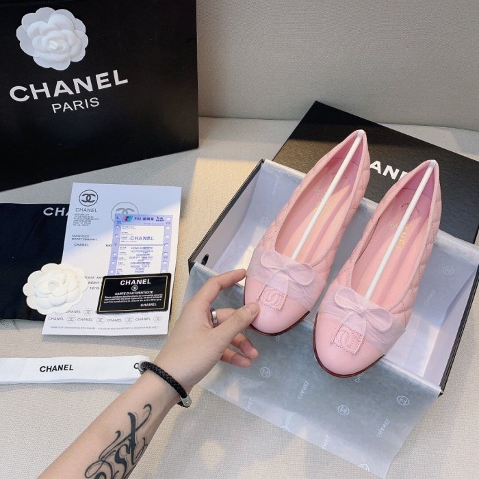women flat ballet shoes, size 35-42,  with box, SS50-785