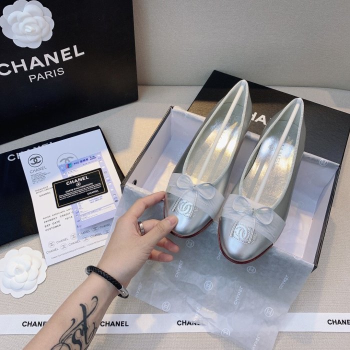 women flat ballet shoes, size 35-42,  with box, SS50-770