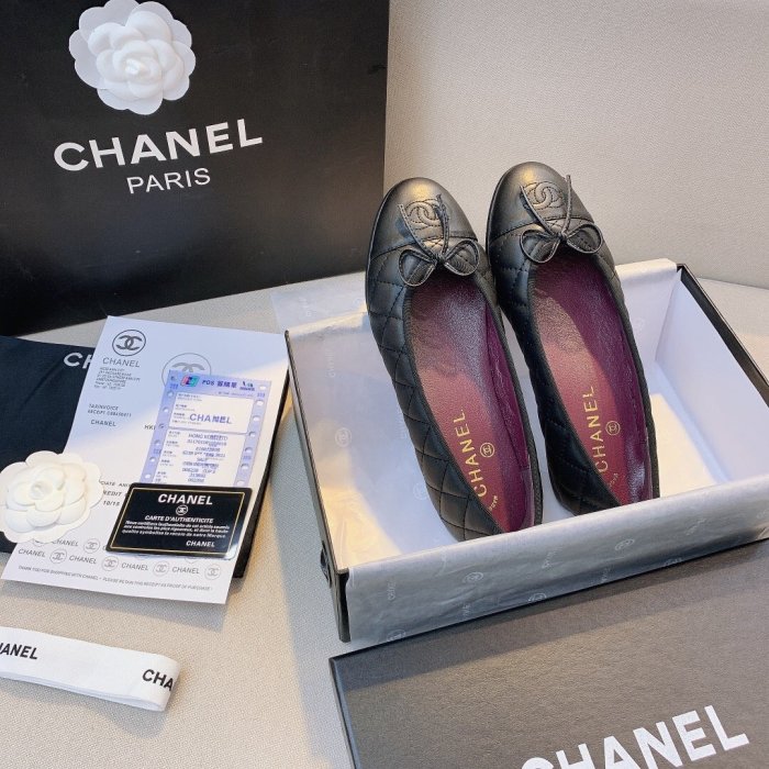 women flat ballet shoes, size 35-42,  with box, SS50-781