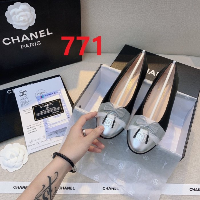 women flat ballet shoes, size 35-42,  with box, SS50-771